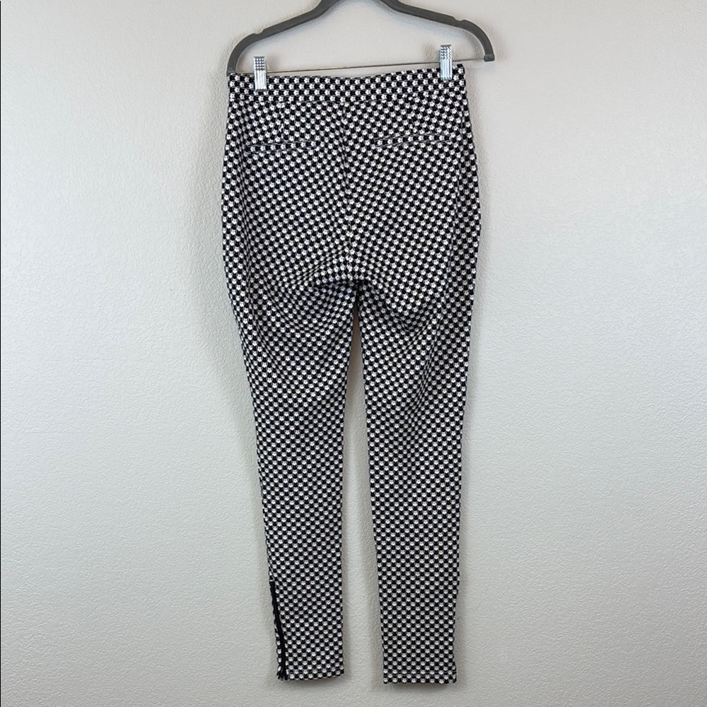 Betabrand Cat Print Black and White Trousers Size Small Tall - Picture 6 of 10